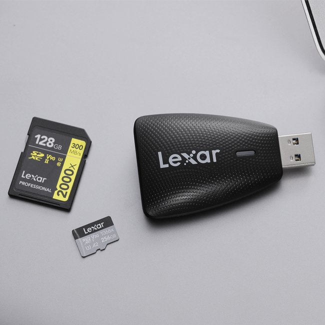Lexar Multi-Card 2 in 1 USB 3.1 Reader